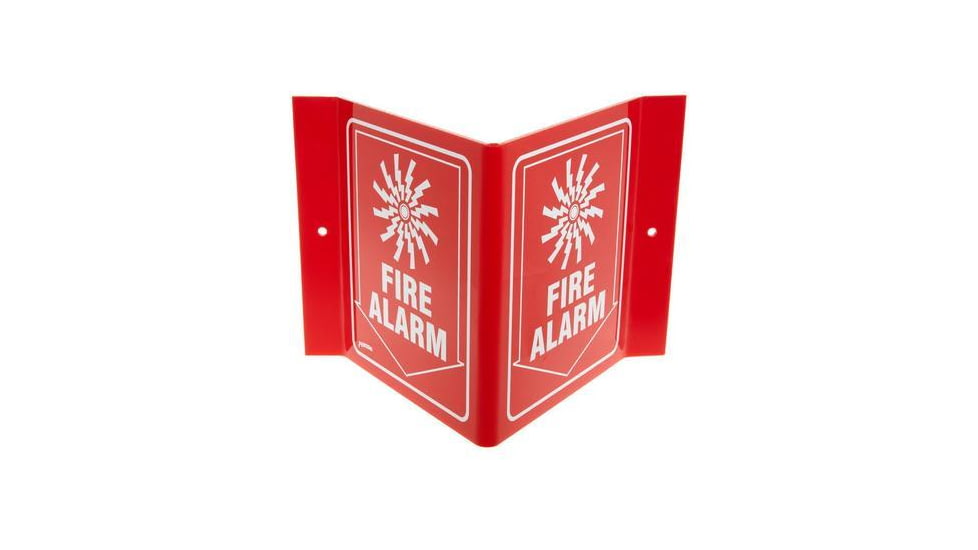 Brady Worldwide Firealarm INVINSIGN6INX8 3/4IN V1FL15A