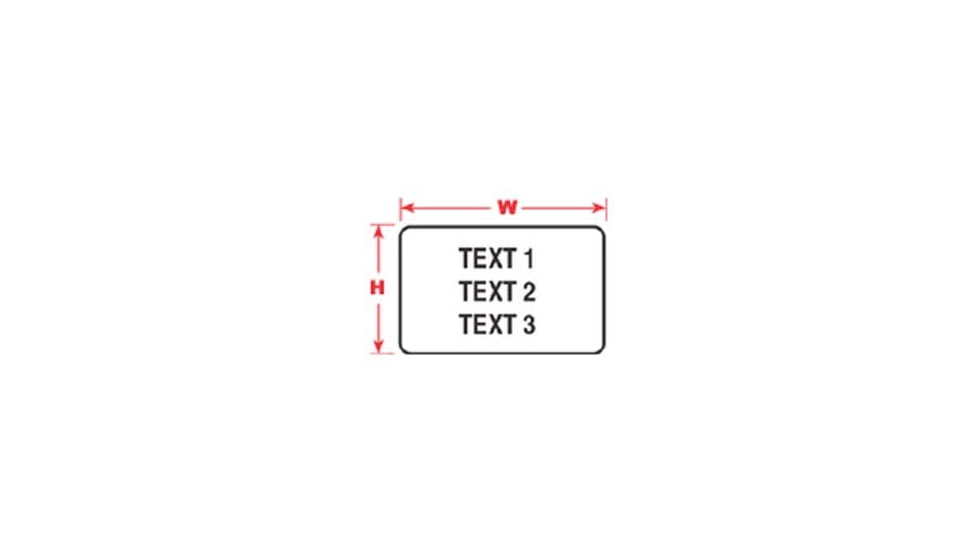 Brady Worldwide Labxpert Labels B-499 MAT'L 60915
