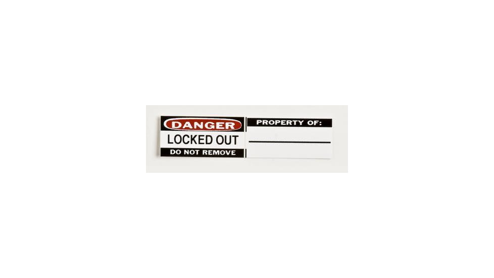 Brady Worldwide Lockout Lbl 1.5INX1.25IN STPK6 50289