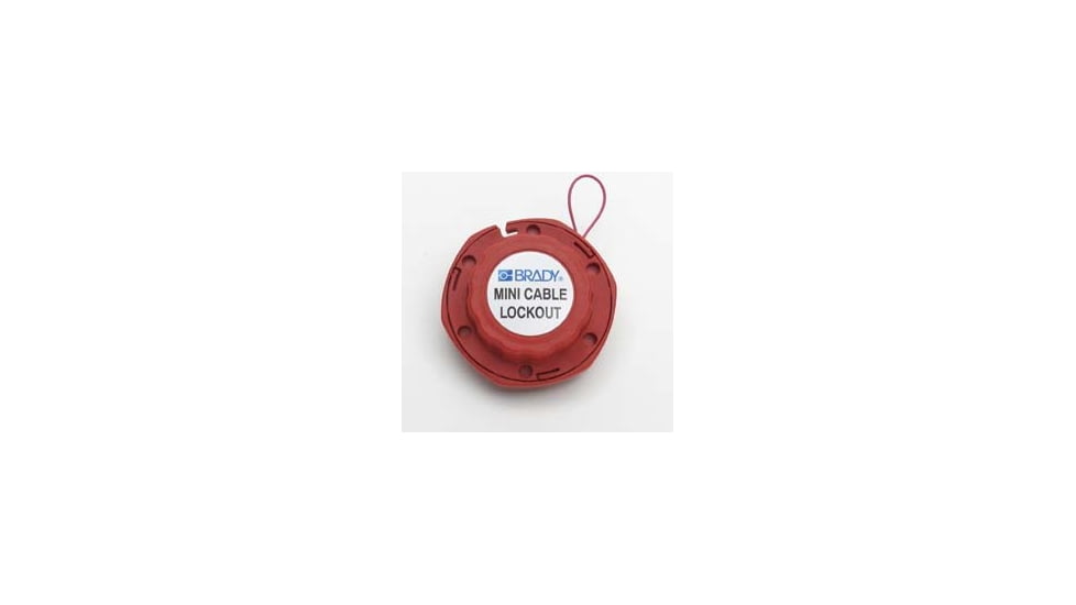 Brady Worldwide Mini Cable Lockout W/METL Cabl 50940