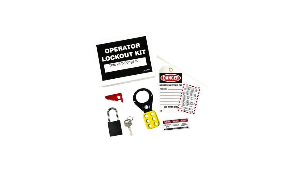 Brady Worldwide Operator LOCKOUT/TAGOUT Kit LK432E