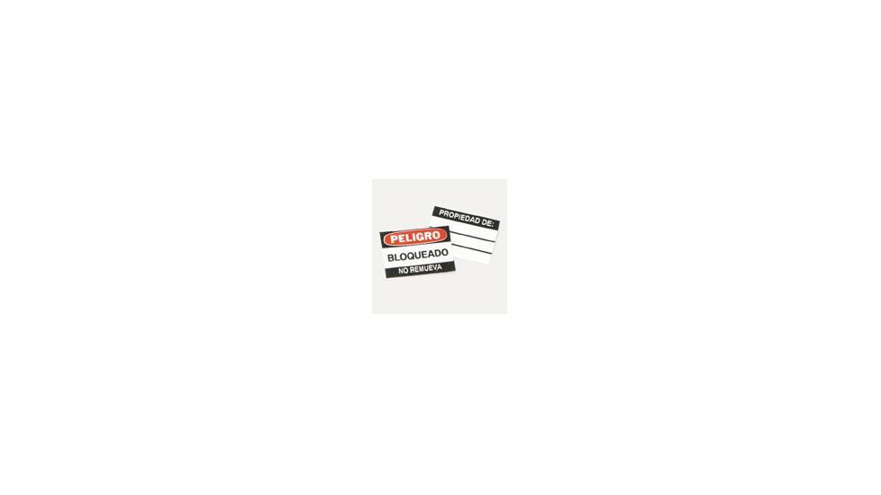 Brady Worldwide Safety Padlock Labels PK6 Spn 51384