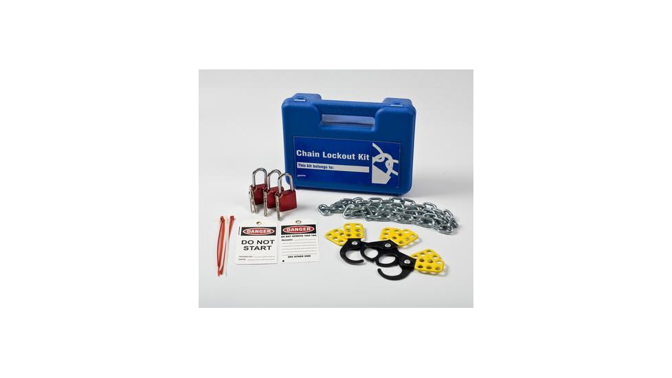 Brady Worldwide Single Chain Lockout Kit LK041R