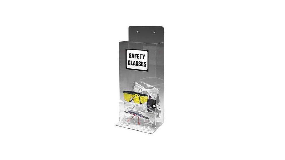 Brady Worldwide Visitor Glasses Display Clear MVSD