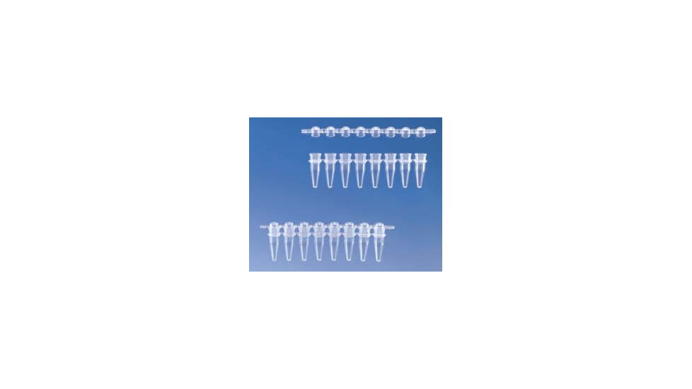 BrandTech Cap Strip Pcr .2ML Grn PK125 781343