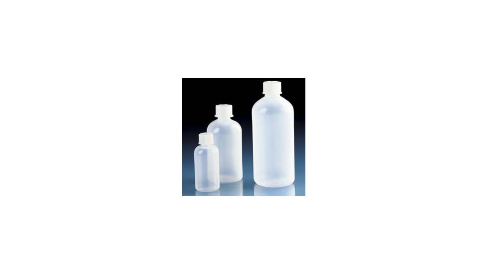 BrandTech Laboratory Bottles, Low-Density Polyethylene, Narrow Mouth, BrandTech V95089