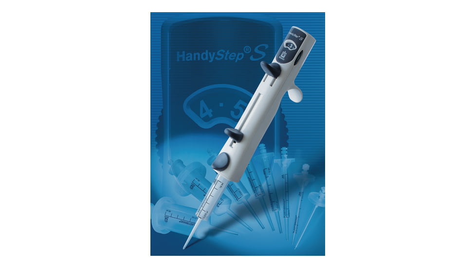 BrandTech Repeating Pipettor Handystep S 2705110, Unit EA