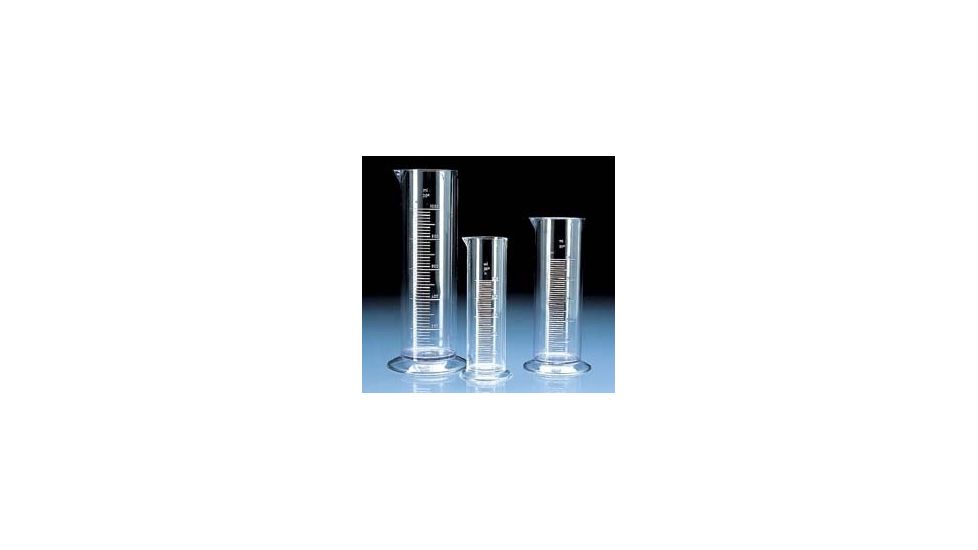 BrandTech Short-Form Graduated Cylinders, SAN, BrandTech V64391