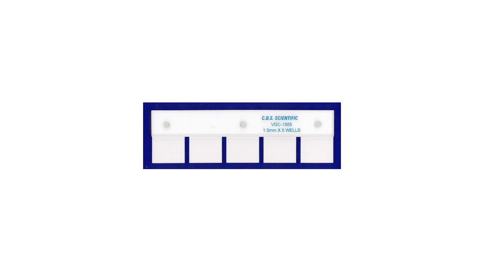 C.B.S. Scientific Comb 3.0MM X 2 Well VGC-3002