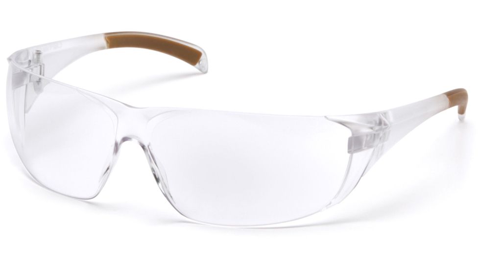 Carhartt Billings Safety Glasses w/Clear Anti-Fog Lens, Clear, CH110STCS