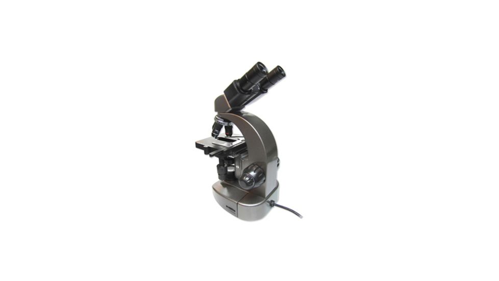 Carson 40X-1600X Table Top Microscope, Gray MS-160