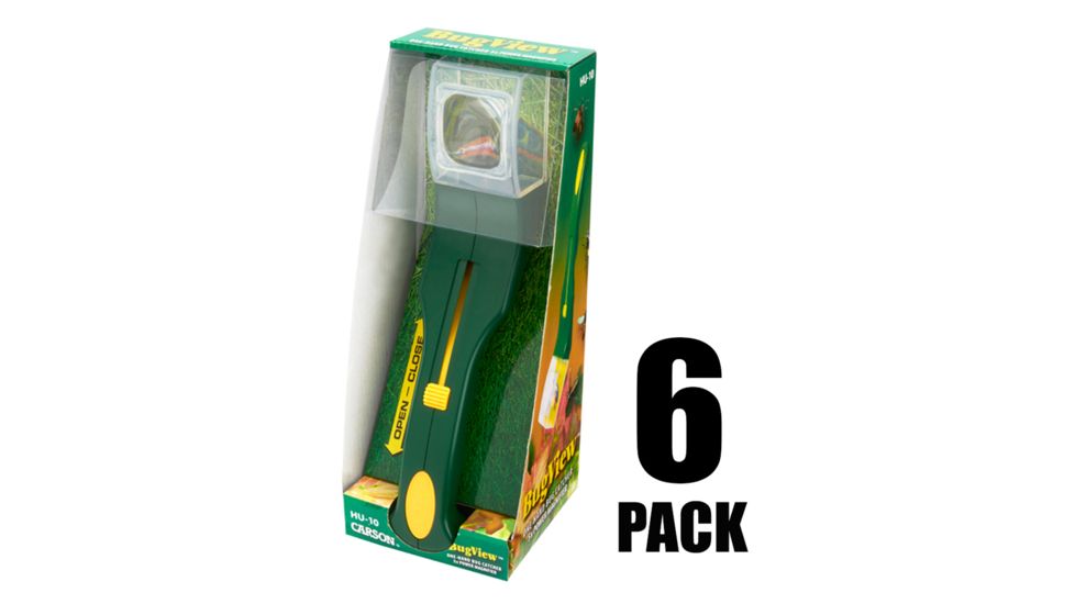 Carson BugView, Green, 10.6x2x1.5 HU-10MU