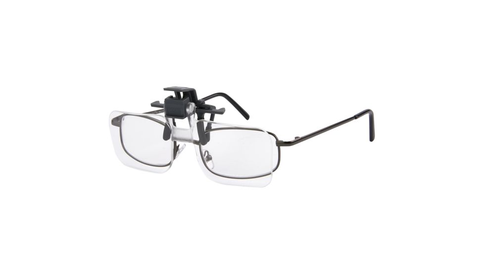Carson Clip &amp; Flip 1.5x Clip-on, Flip-up Magnifying Lenses for Eyeglasses CF-10