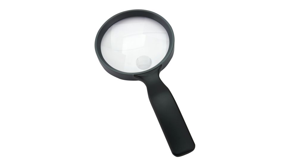 Carson HandHeld 2x Magnifier with 3.5x Spot Lens, JS24