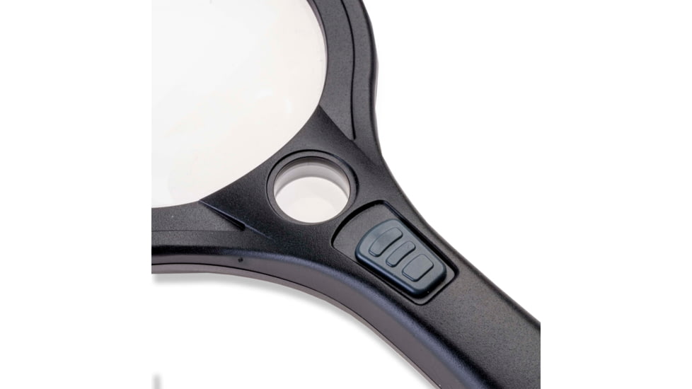 Carson Lume Series 2.5x Aspheric COB LED Magnifier w/7x Spot Lens, 3.5 in, AS-90