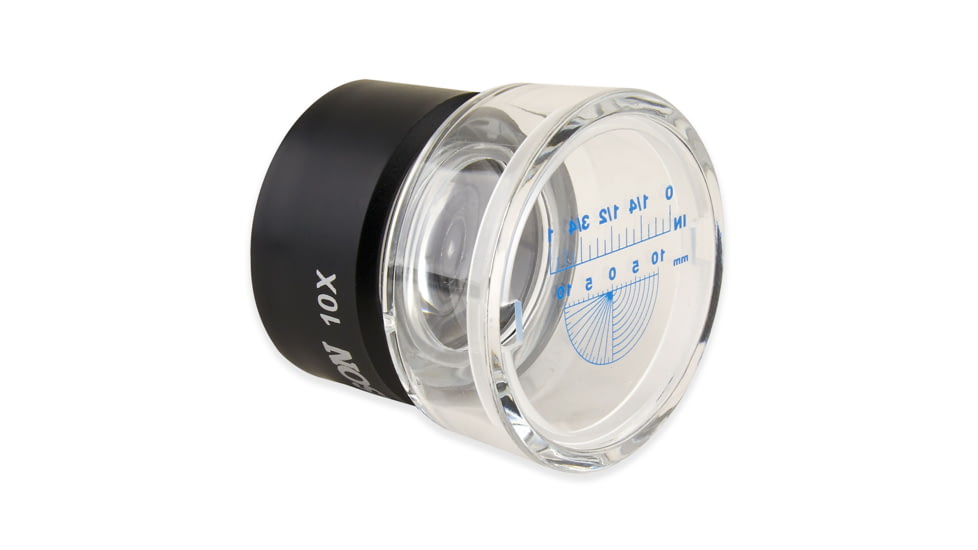 Carson LumiLoupe 10x Stand Magnifier with Reticle LL-20