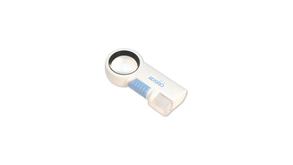 Carson MagniFlash 11x Magnifier Loupe, White CP-40