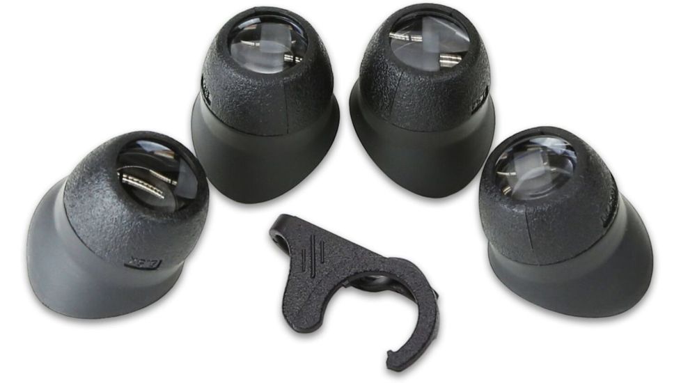 Carson ML-20 MagniLoupe 4-Piece Eye Loupe Set, 4.5x, 6.5x, 8x, 13x, Black/Grey, ML-20