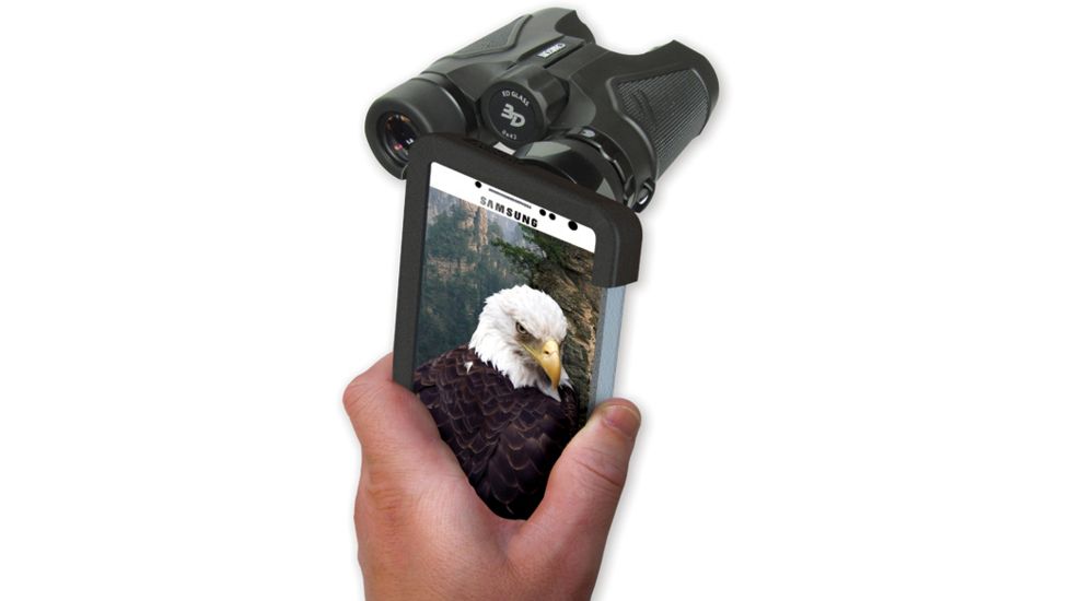 Carson Optical HookUpz for Galaxy S4 for binocular, Black/grey IB-442