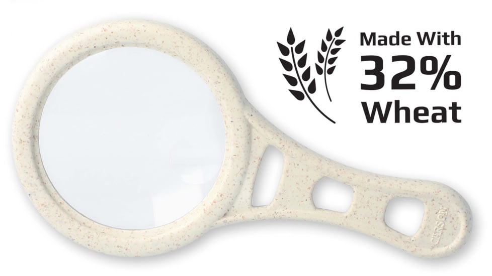 Carson Optical Wheat Version MagnetMag Handheld Magnifier, Beige, DX-50EF