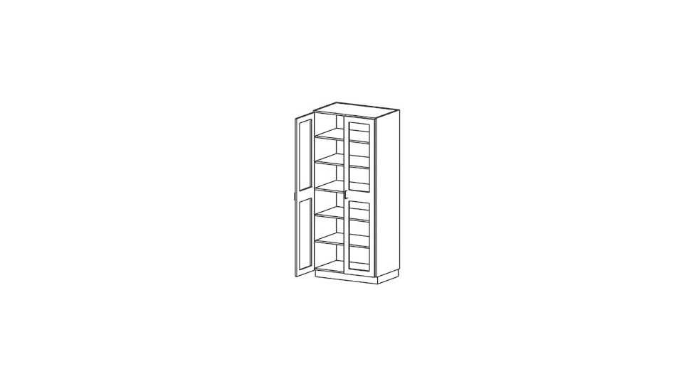 Case Systems Hinged Glazed Doors 842424 T0310842424