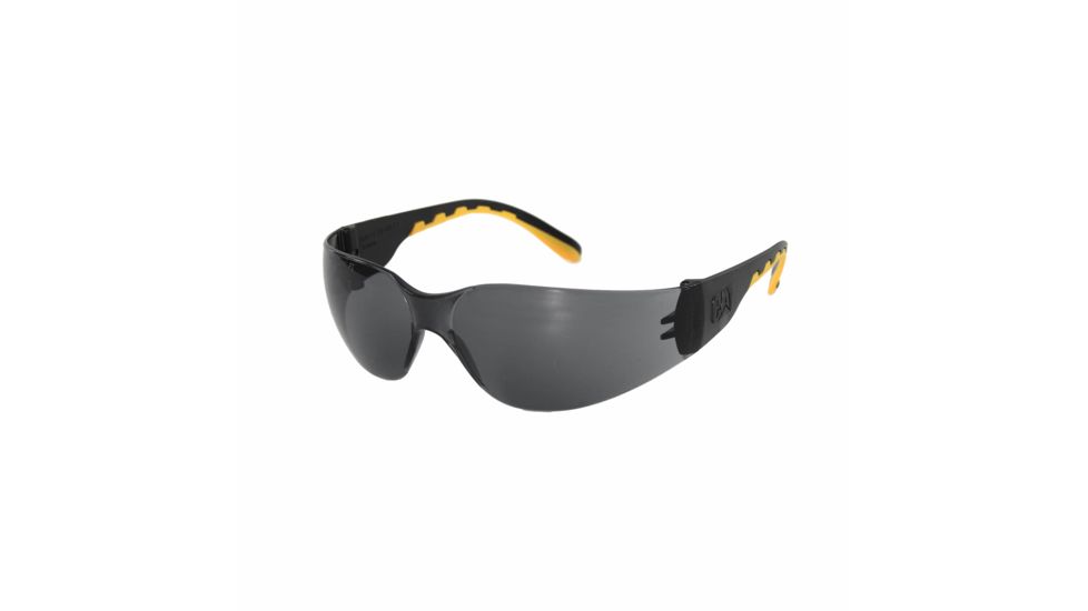 Caterpillar Track Safety Glasses w/Anti-Fog Smoke Lenses, Black CSA-TRACK-104