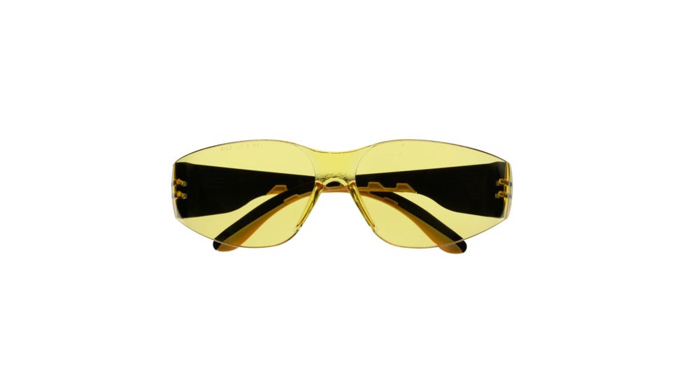 Caterpillar Track Safety Glasses w/Anti-Fog Yellow Lenses, Black CSA-TRACK-112