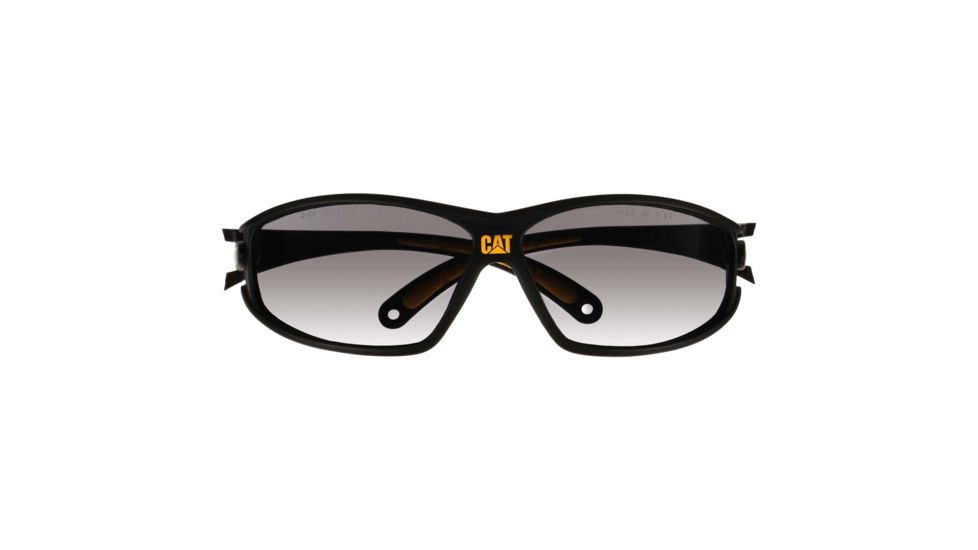 Caterpillar Tread Safety Glasses w/Anti-Scratch Blue Mirror Lenses, Black CSA-TREAD-105