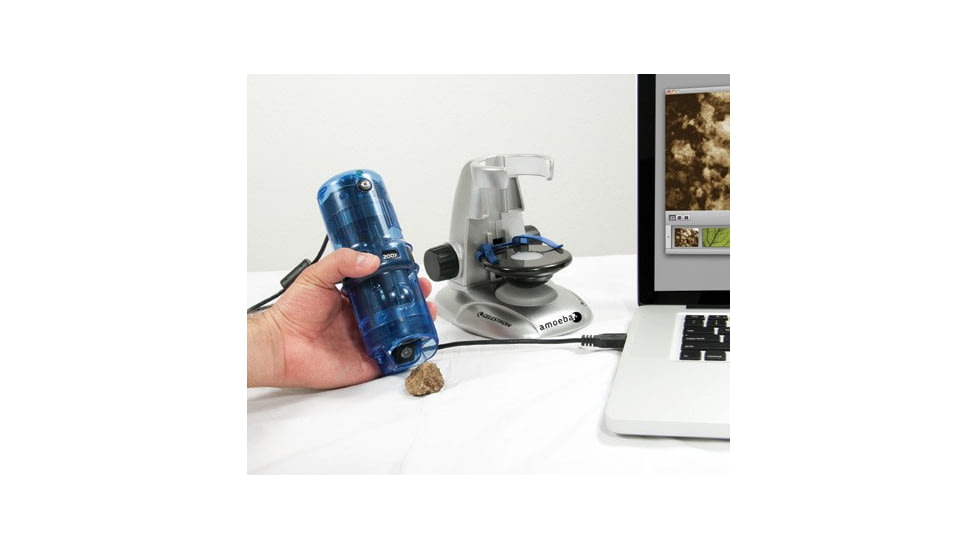 Celestron Amoeba Dual Purpose Digital Microscope - Blue 44325