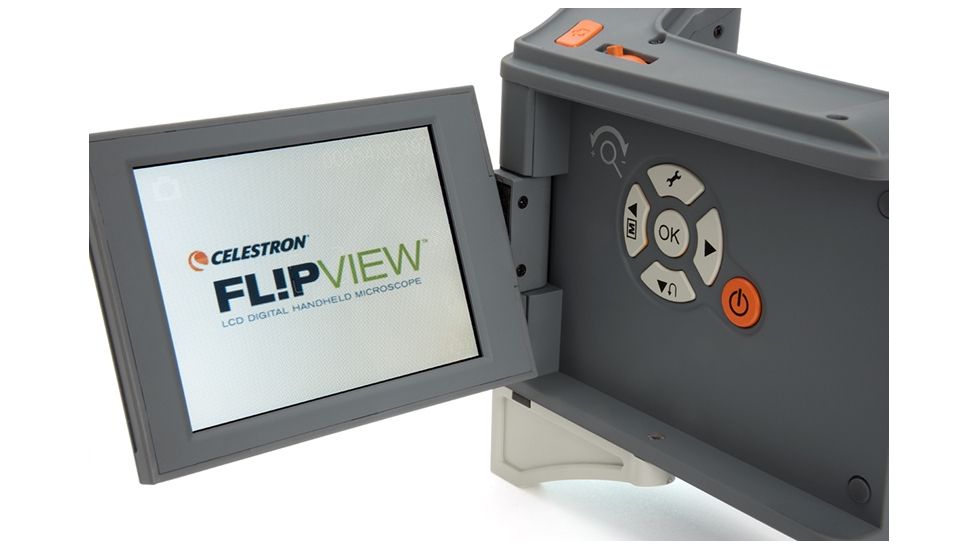 Celestron FlipView Handheld LCD Microscope 44314