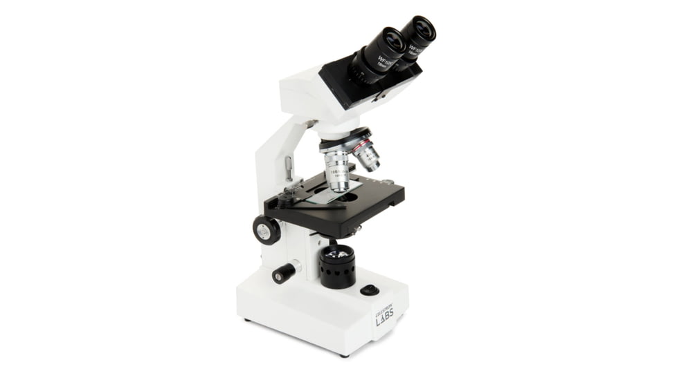 Celestron Labs CB1000CF Biological Microscope, 0.91 in, LED, Dial, White, 44135