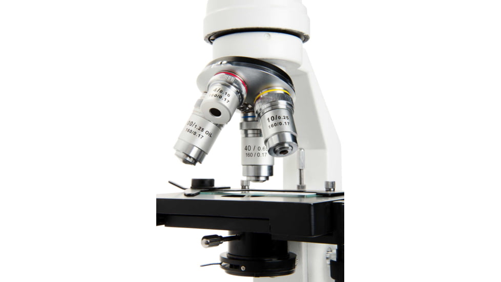 Celestron Labs CM2000CF Compound Microscope,10x,20x Eyepieces and 4x,10x,40x,100x Achromatic Objective Lenses 44130