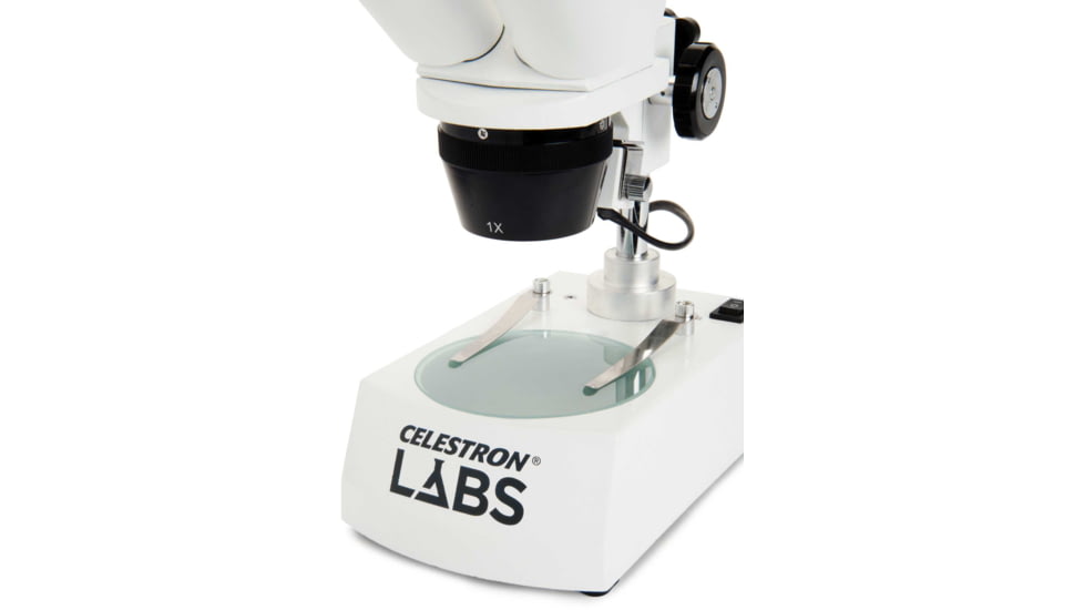 Celestron Labs S10-60 Stereo Microscope,10x,20x Eyepieces,Two Sets of Objective Lenses,1x,3x 44208