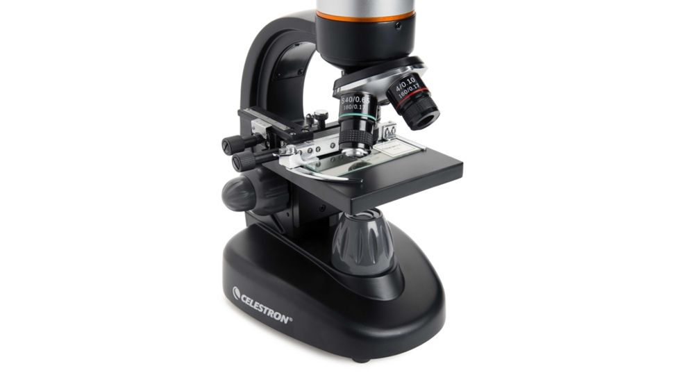 Celestron TetraView LCD Digital Touch Screen Microscope, Black/Silver 44347