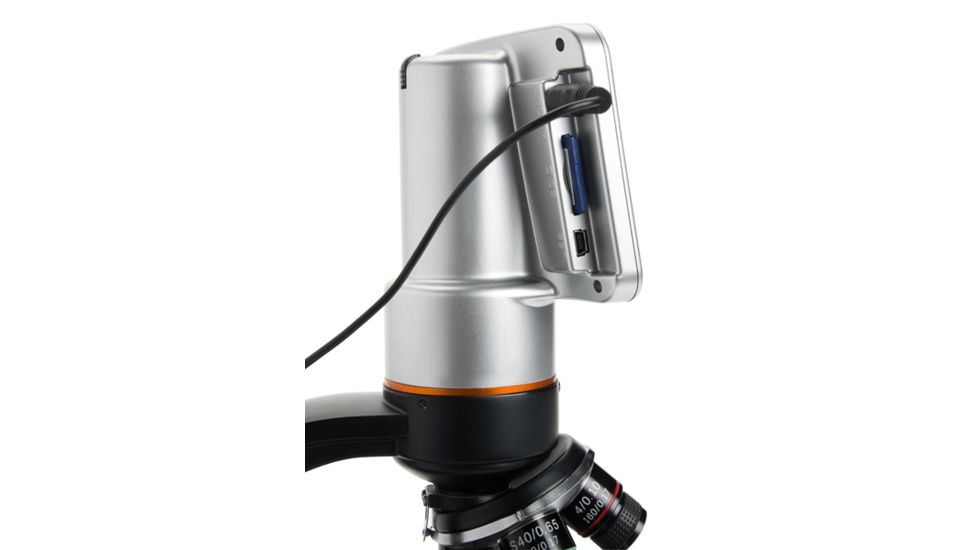 Celestron TetraView LCD Digital Touch Screen Microscope, Black/Silver 44347