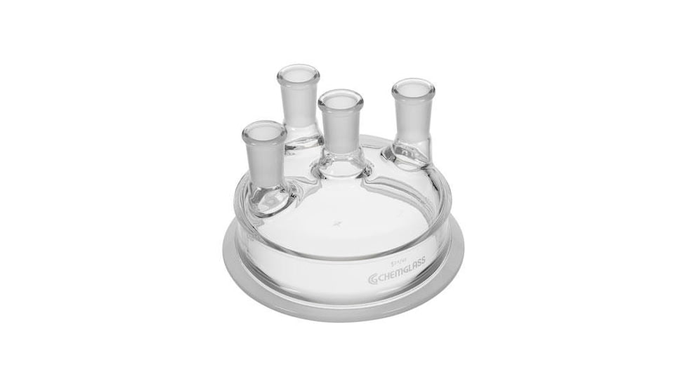 Chemglass 100MM 4NK Reaction Vessel Lid CG-1941-02