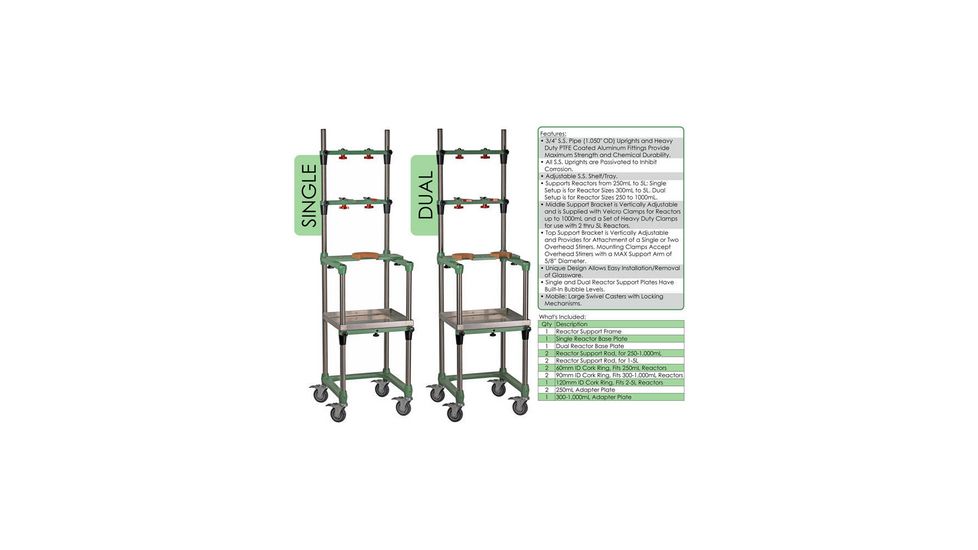 Chemglass Benchtop Process Reactor Stand CG-1951-100