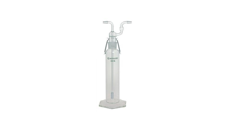 Chemglass Bottle Gas Washing 500ML C CG-1114-15