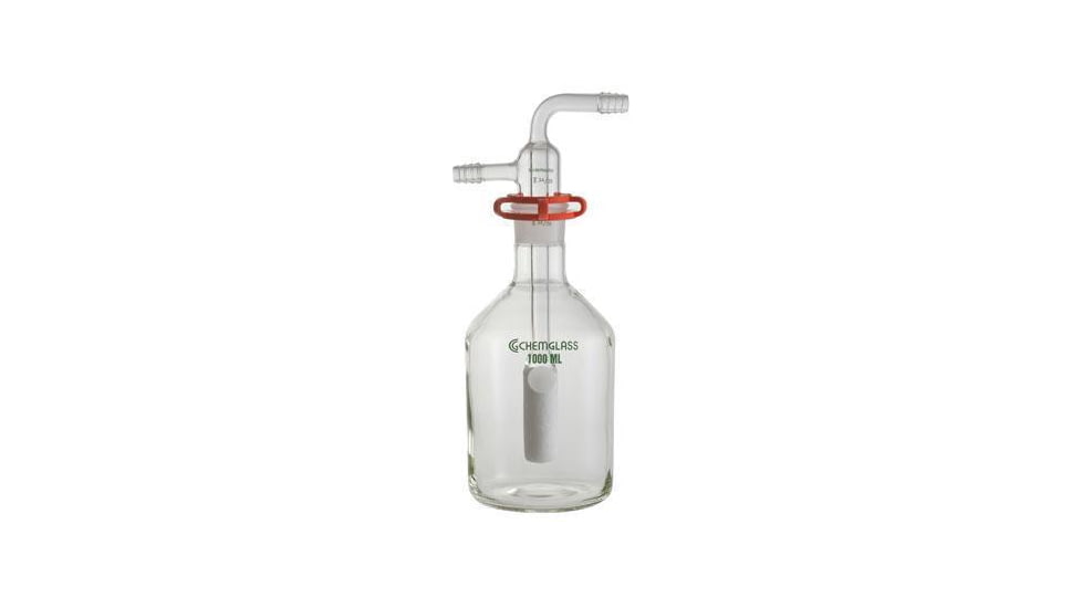 Chemglass Bottle Gas Washing 1 Liter CG-1120-01