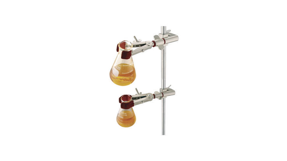 Chemglass Clamp LRG. 2-PRONG Swivel CG-9212-02