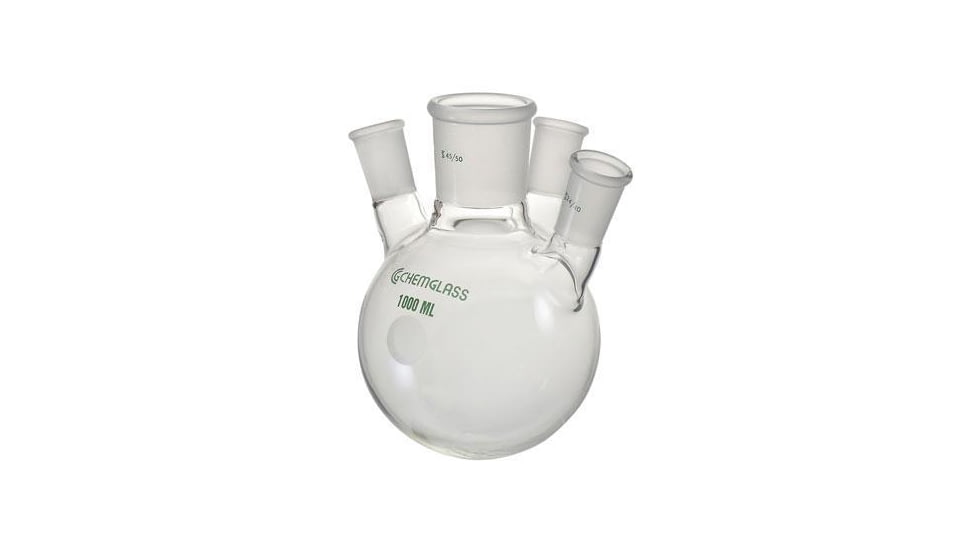 Chemglass Flask 1L 45/50CN 24/40SNS CG-1532-47