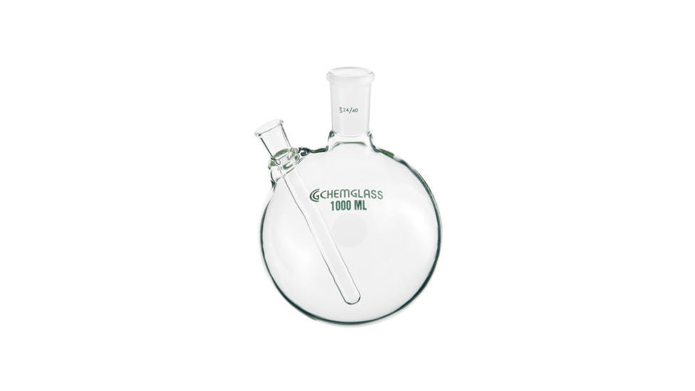 Chemglass Flask 500ML 24/40 W/THERMOW CG-1515-03