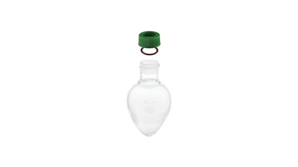 Chemglass Flask Pear 25ML MW-55-02