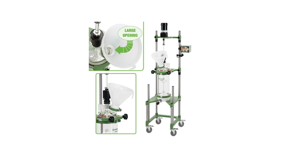 Chemglass Funnel Pp 14.1l 350top/80flang CG-1767-R814, Unit EA