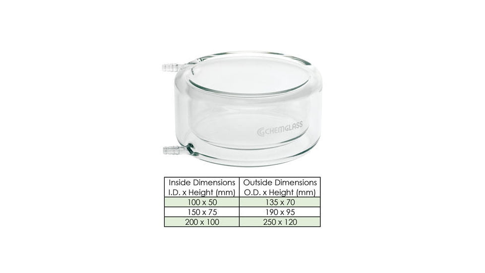 Chemglass Jacketed Beaker 100 X 200 CG-1107-12