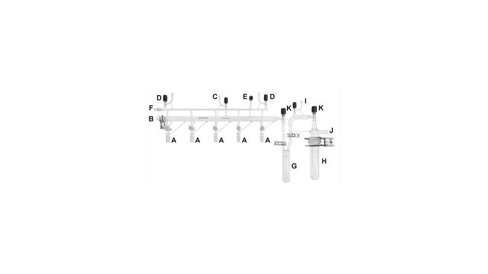 Chemglass Main Trap Bottle Only 75/50 AF-0450-04