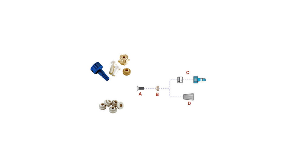 Chemglass Replacement Ppn Hose CONN. Set CG-1563-01