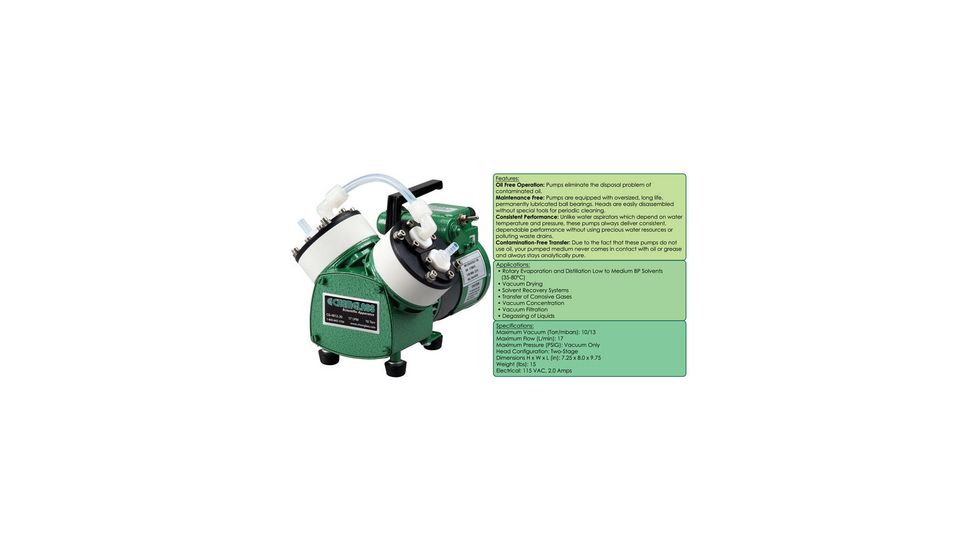 Chemglass Vacuum Pump Teflon Diaphragm CG-4812-30