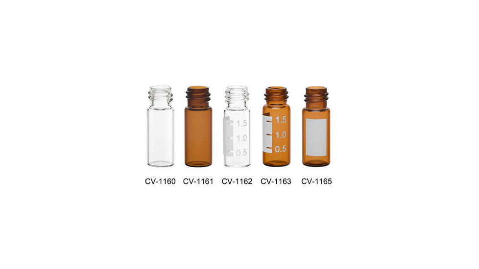 Chemglass Vial Screw Clrw/spot 2ml Pk100 CV-1162-1232, Unit PK