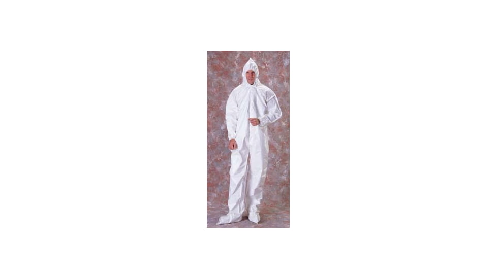 Chemland-Lakeland Coverall W/HOOD +BOOTS CS12 3X 44414-3X